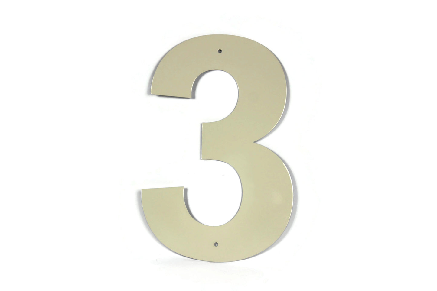 Metal Letters and Numbers Blocky Square Font 12" Tall Powder Coated