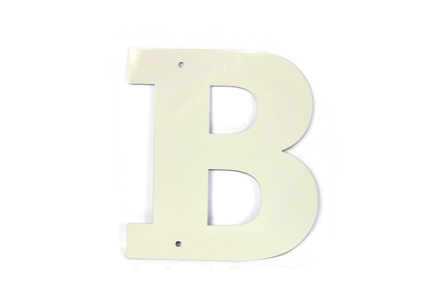 Metal Letters and Numbers Blocky Square Font 8" Tall Powder Coated