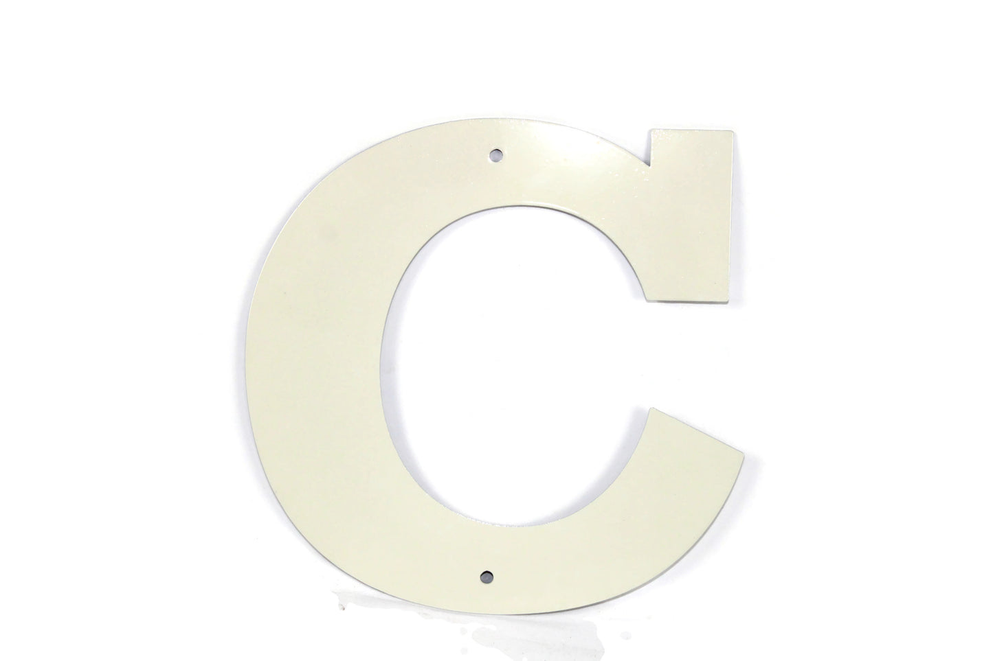 Metal Letters and Numbers Blocky Square Font 8" Tall Powder Coated