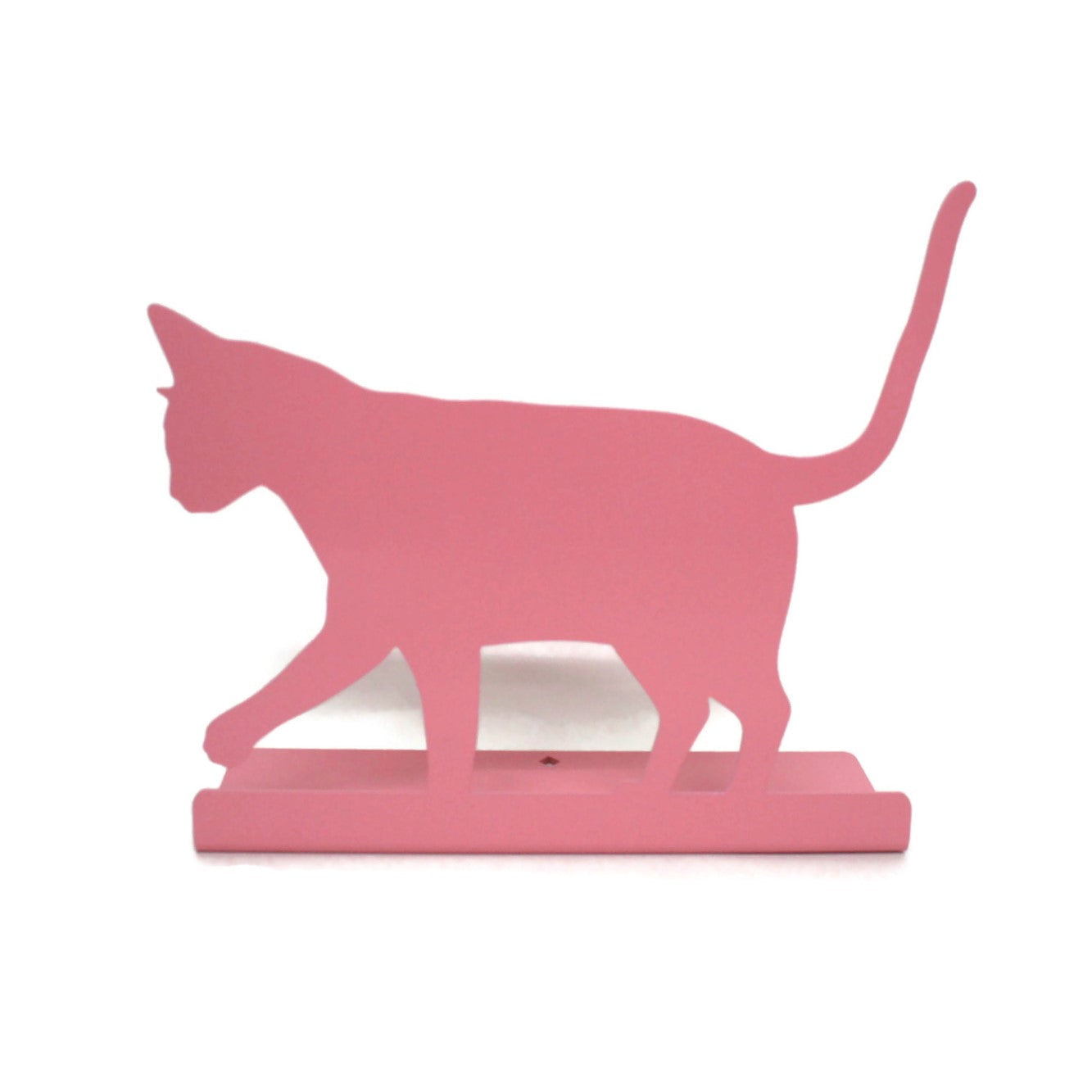Kitty Cat Metal Tabletop Decoration 11 Inches Wide