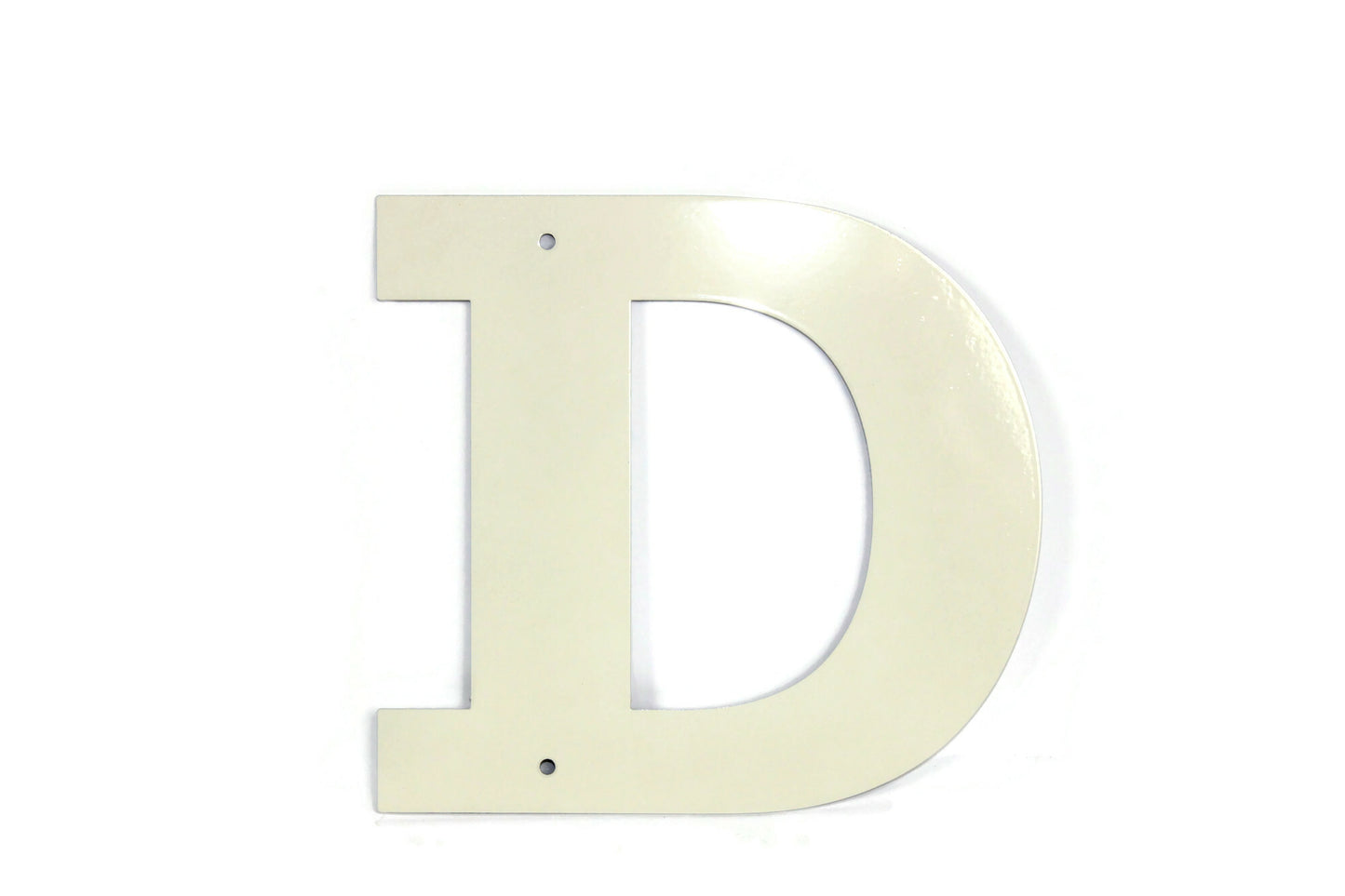 Metal Letters and Numbers Blocky Square Font 8" Tall Powder Coated