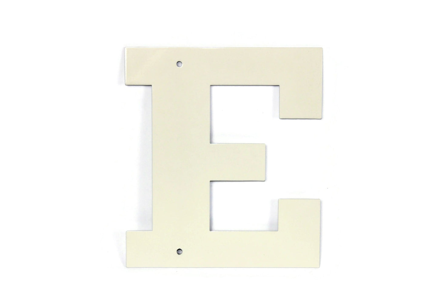 Metal Letters and Numbers Blocky Square Font 8" Tall Powder Coated