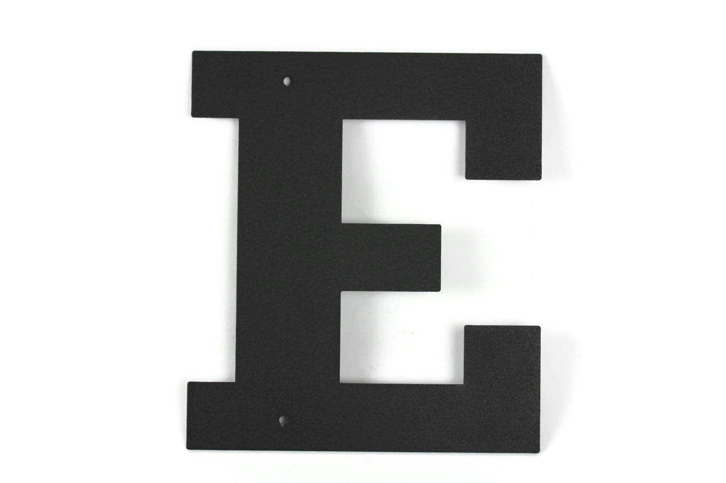 Metal Letters and Numbers Blocky Square Font 8" Tall Powder Coated