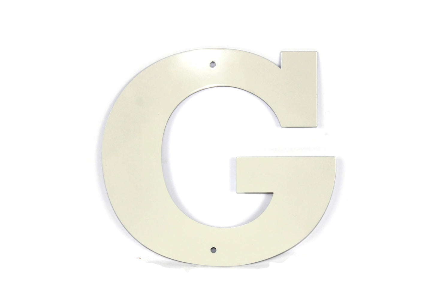 Metal Letters and Numbers Blocky Square Font 8" Tall Powder Coated
