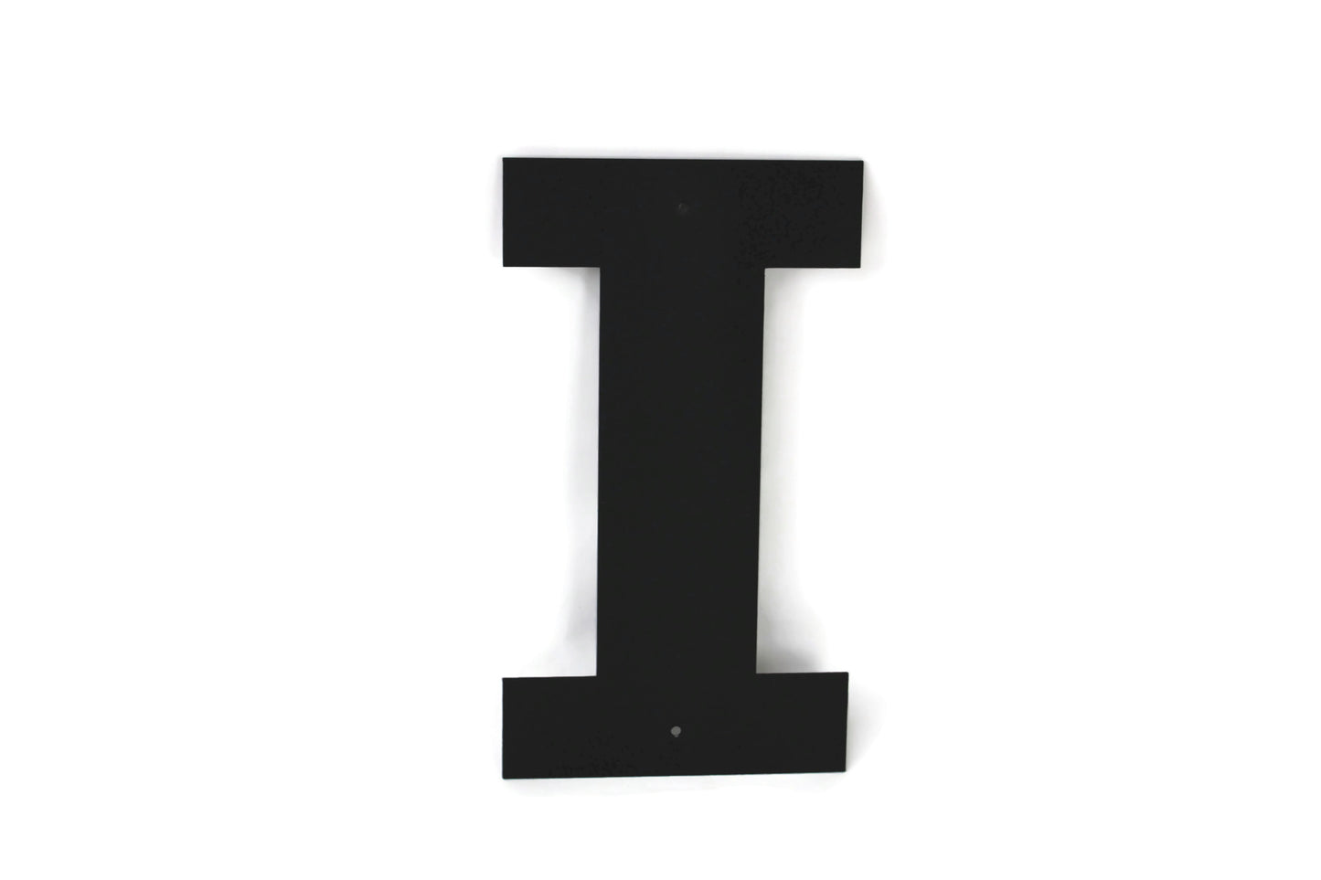 Metal Letters and Numbers Blocky Square Font 12" Tall Powder Coated