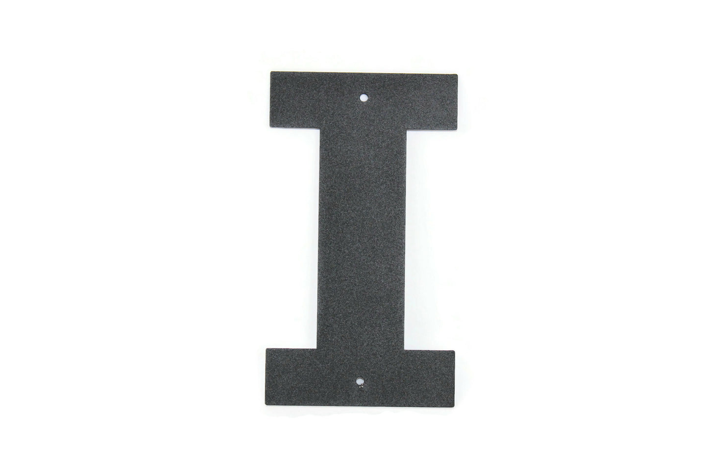 Metal Letters and Numbers Blocky Square Font 8" Tall Powder Coated