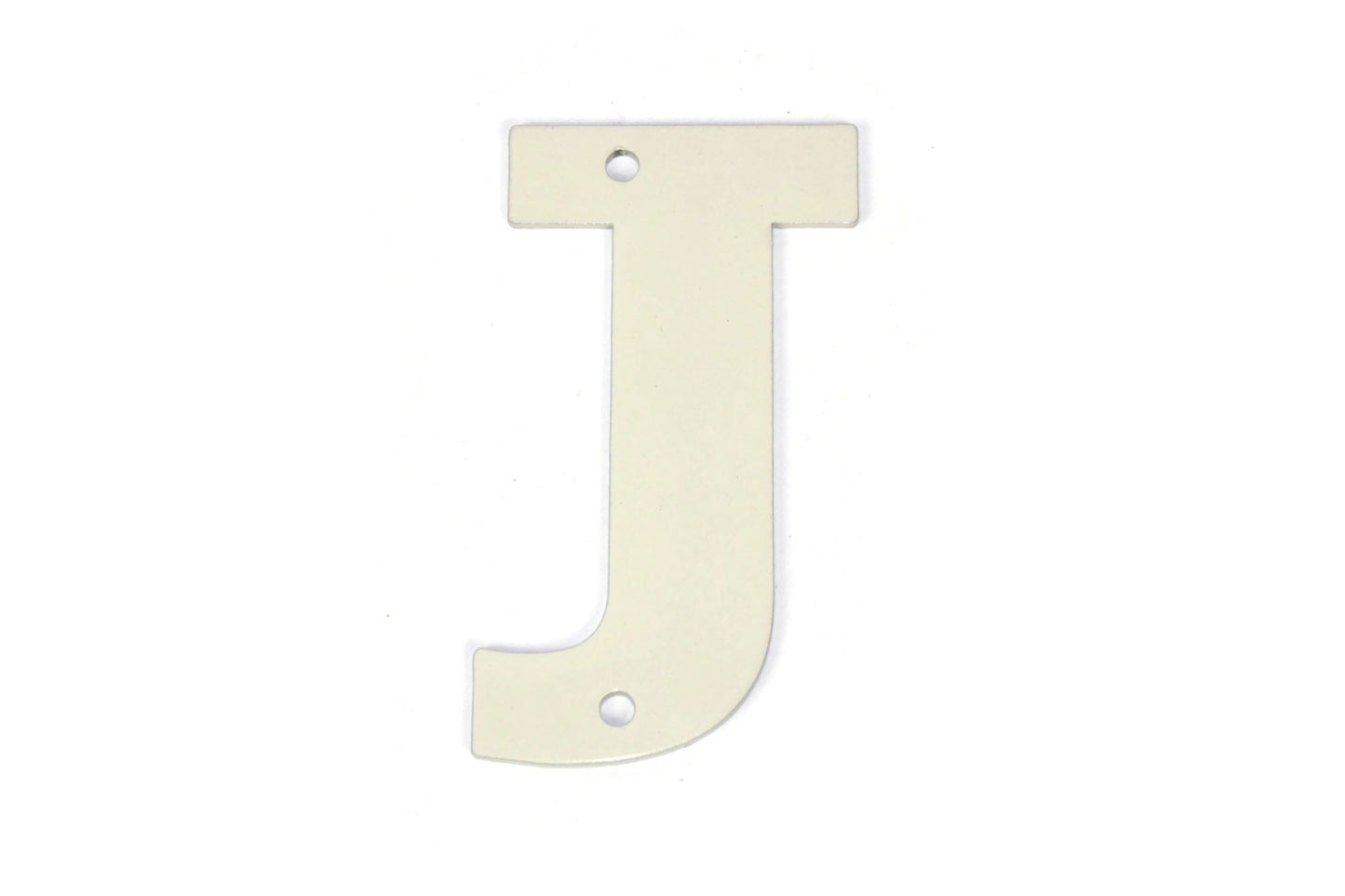 Metal Letters and Numbers Blocky Square Font 4" Tall Powder Coated
