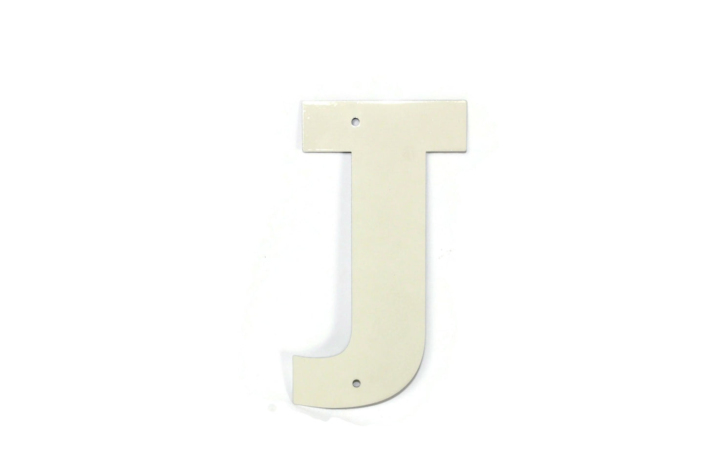 Metal Letters and Numbers Blocky Square Font 8" Tall Powder Coated