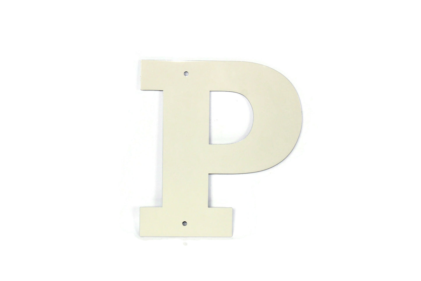 Metal Letters and Numbers Blocky Square Font 8" Tall Powder Coated