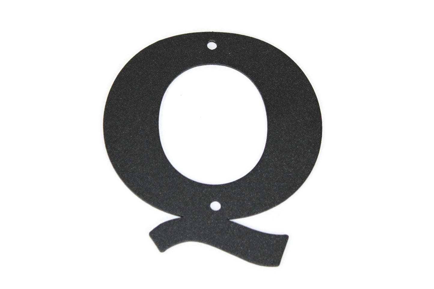 Metal Letters and Numbers Blocky Square Font 4" Tall Powder Coated