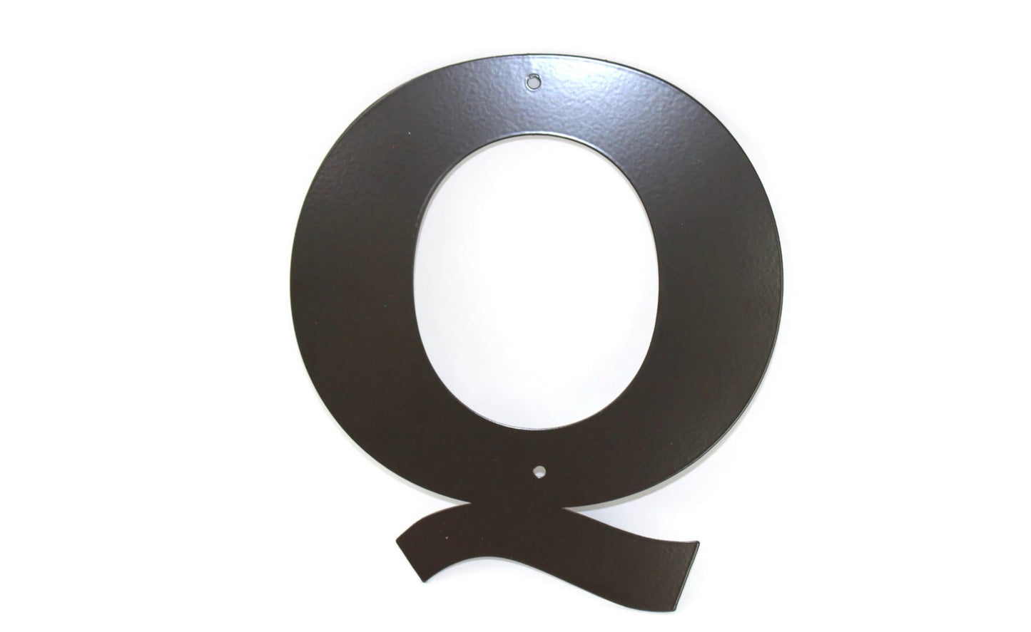 Metal Letters and Numbers Blocky Square Font 8" Tall Powder Coated