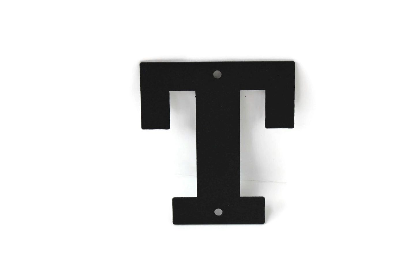 Metal Letters and Numbers Blocky Square Font 4" Tall Powder Coated