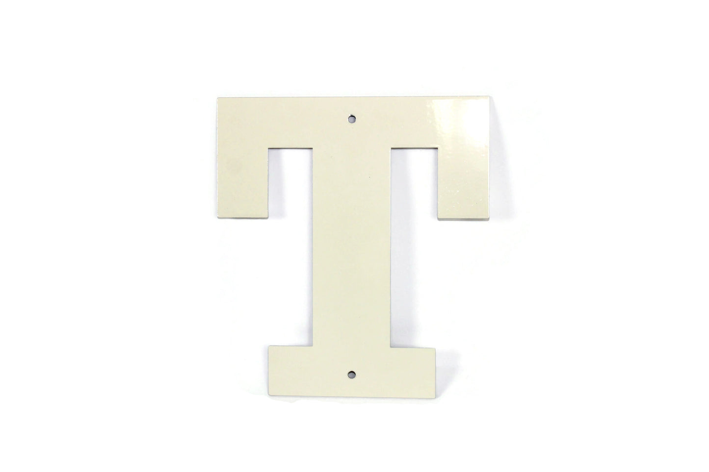 Metal Letters and Numbers Blocky Square Font 8" Tall Powder Coated