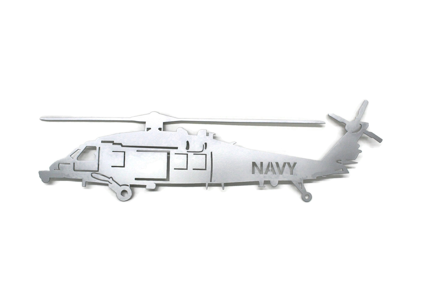 US Navy SH-60 or MH-60S Sikorsky Seahawk Helicopter Metal Wall Art 18 to 30 Inches Wide - Officially Licensed Seller