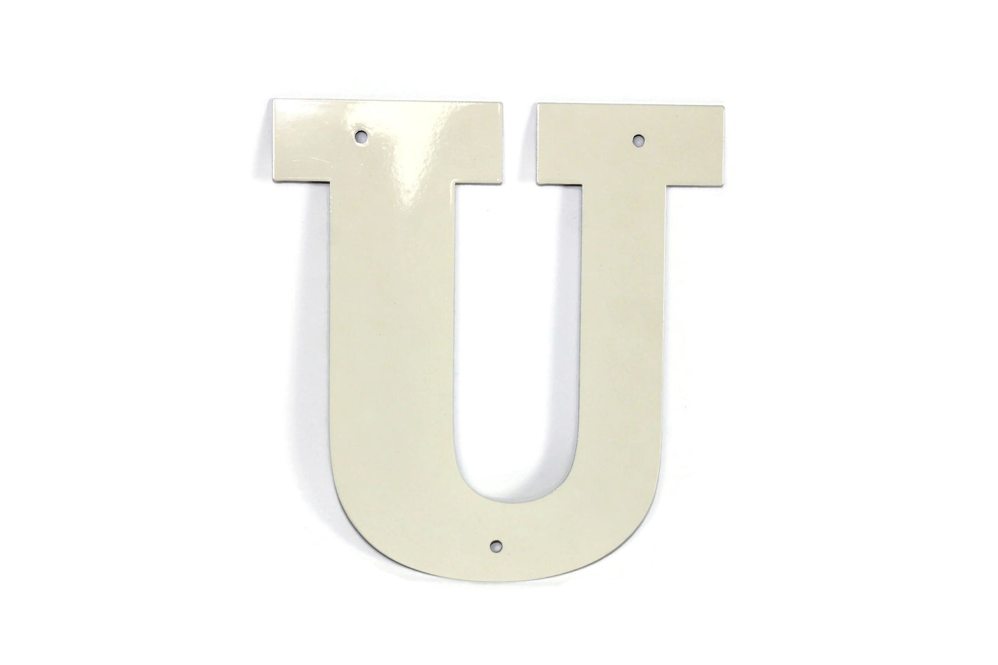 Metal Letters and Numbers Blocky Square Font 8" Tall Powder Coated