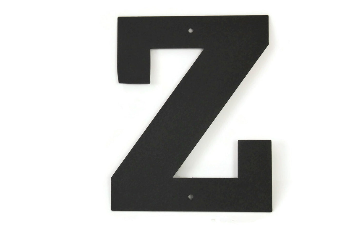 Metal Letters and Numbers Blocky Square Font 8" Tall Powder Coated