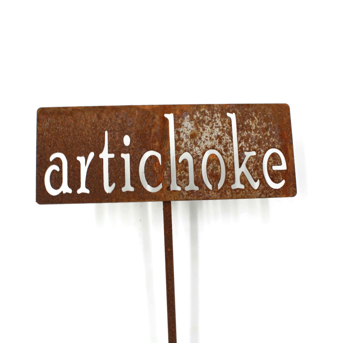 Classic Metal Garden Markers A through G for Herbs, Vegetables, Flowers and Other Plants