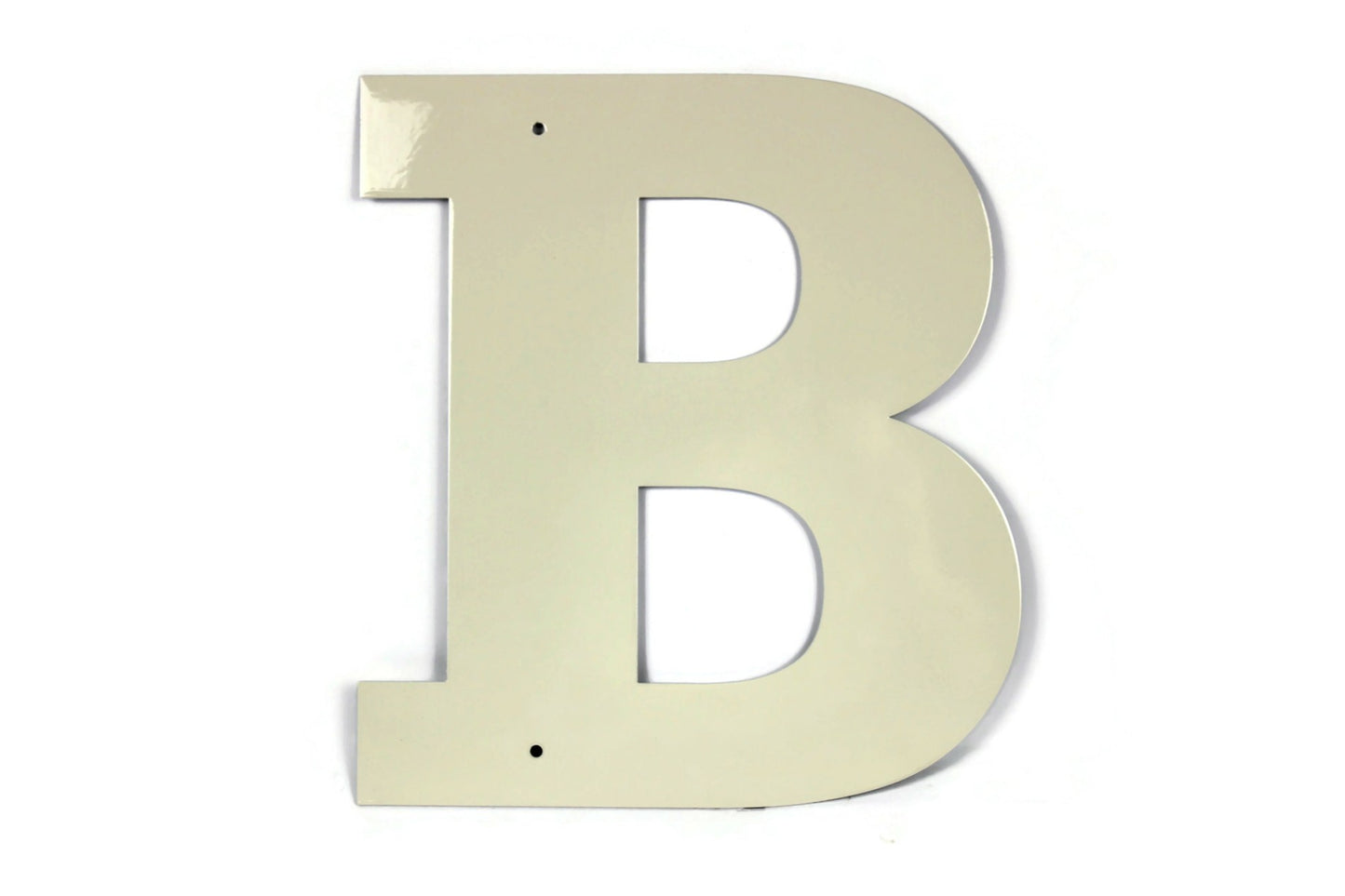 Metal Letters and Numbers Blocky Square Font 12" Tall Powder Coated