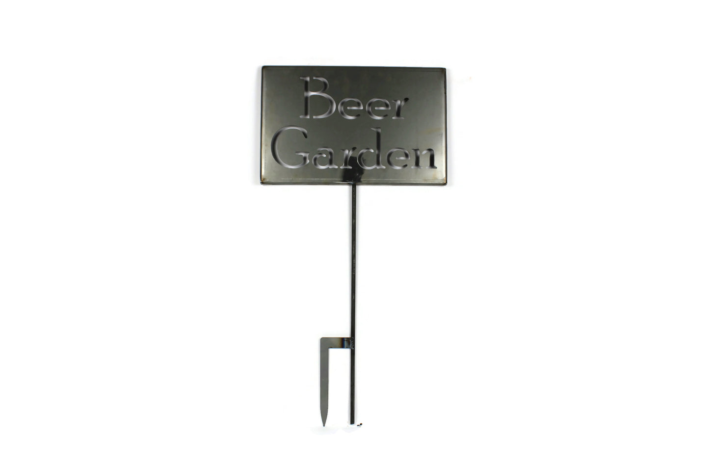 Beer Garden Metal Garden Stake 20 to 48 Inches Tall