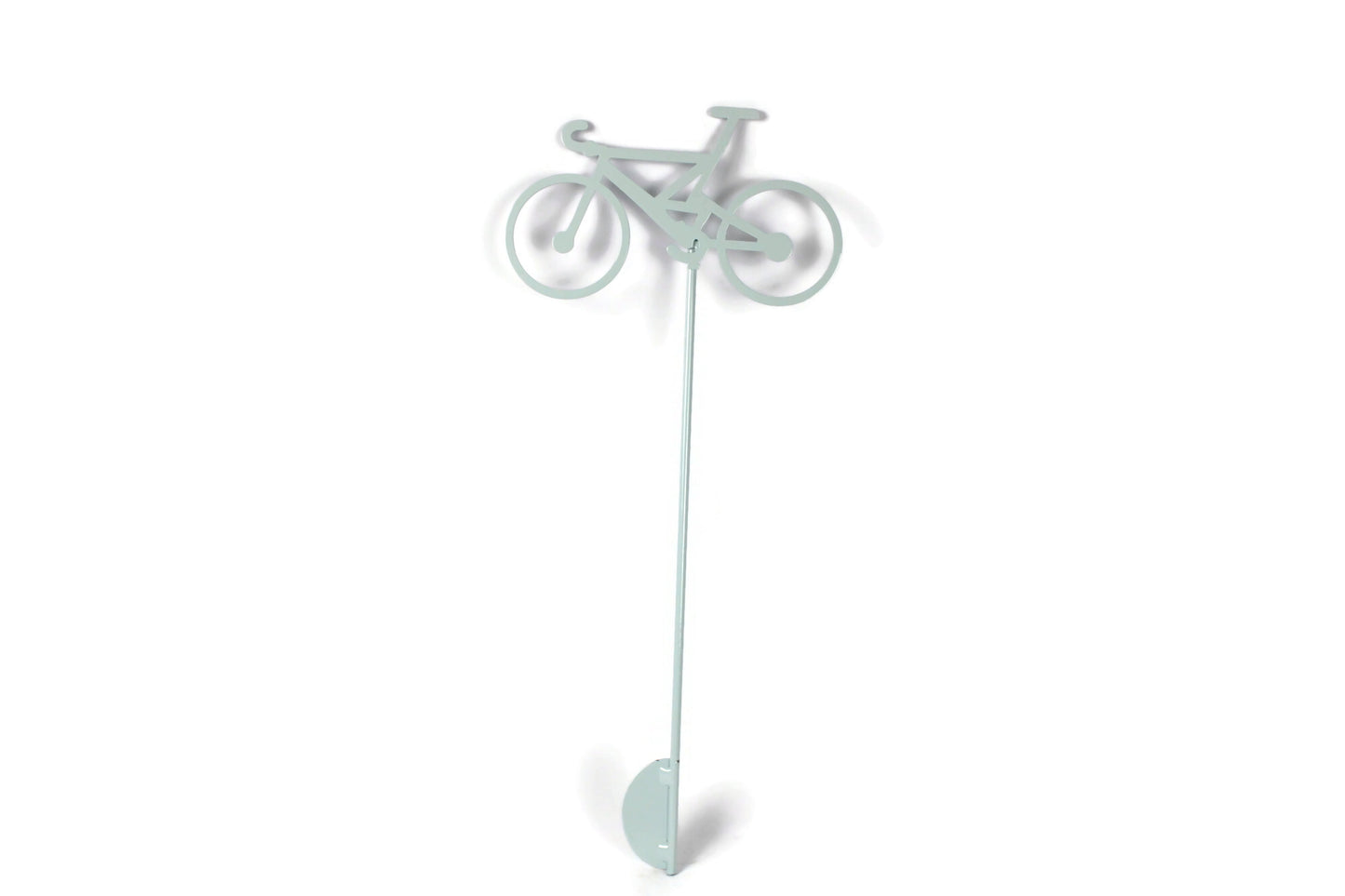 Metal Tandem Bicycle Built for Two Yard Stake 21 to 28 Inches Tall