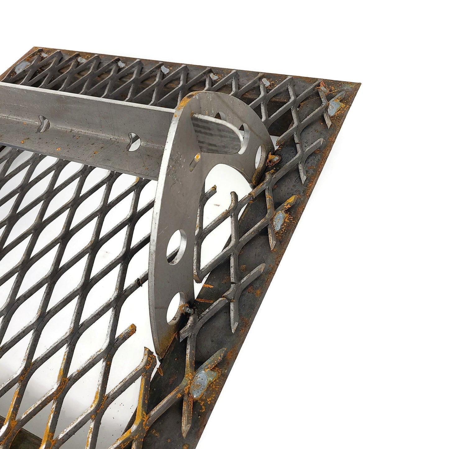Steel Boot and Shoe Mud Scraper Expanded Iron Outdoor Cleaner 19 to 36 Inches Wide