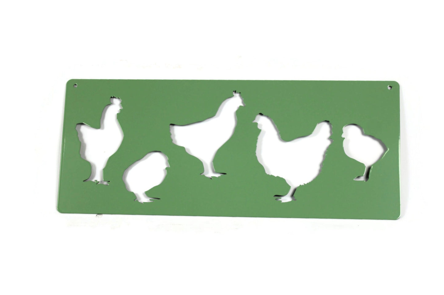 Metal Chicken Coop Sign 20 Inches Wide