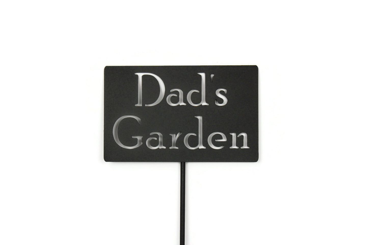 Dad's Garden Metal Garden Marker Stake 20 to 48 Inches Tall