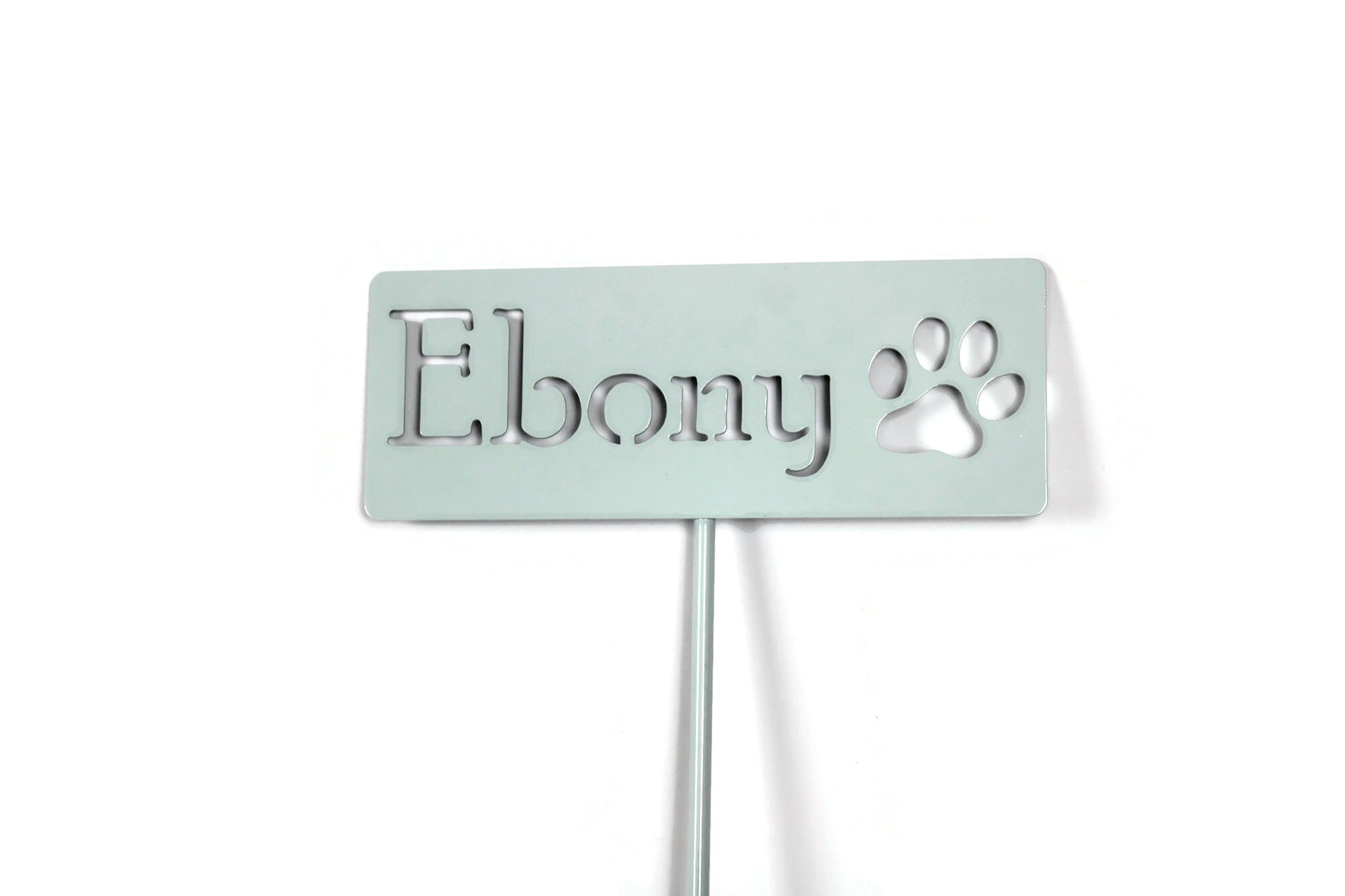 Classic Metal Garden Markers Memorial Pet Sign for Dogs 19 Inches Tall