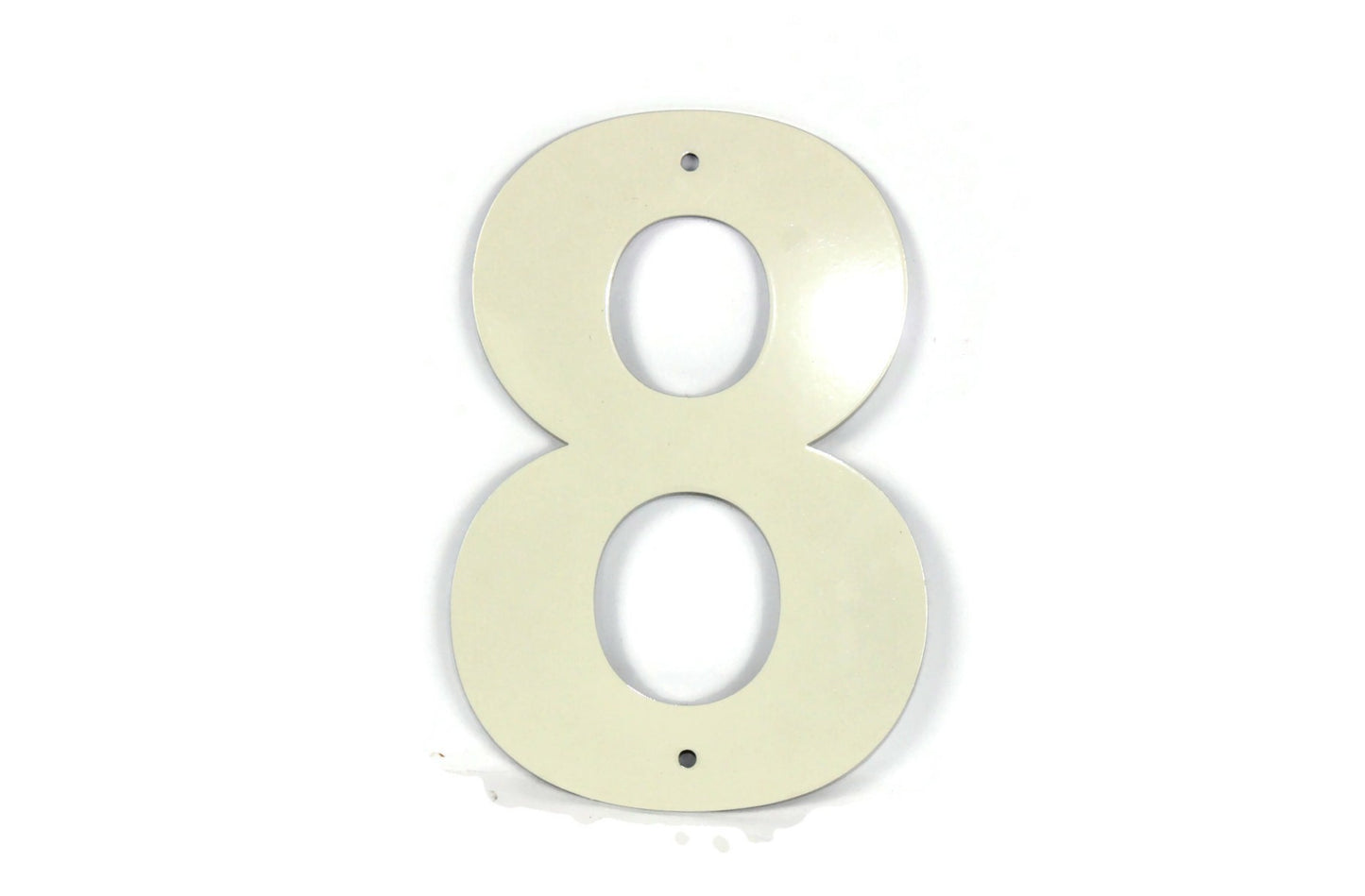 Metal Letters and Numbers Blocky Square Font 8" Tall Powder Coated