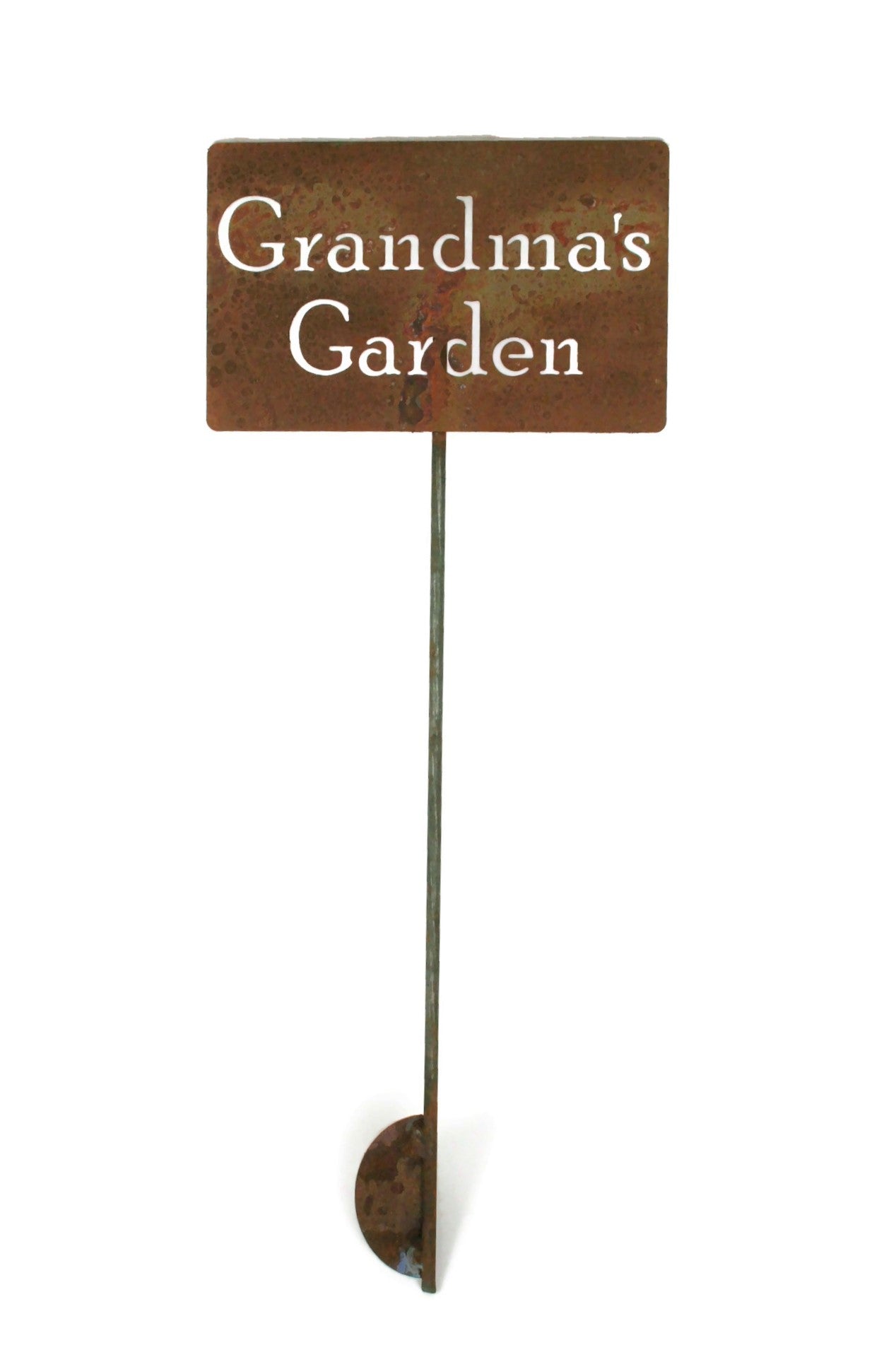 Grandma's Garden Metal Yard Stake 20 to 48 Inches Tall