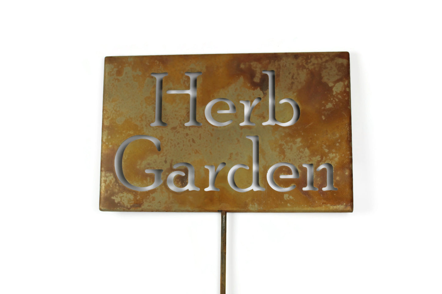 Herb Garden Metal Garden Stake 20 to 48 Inches Tall
