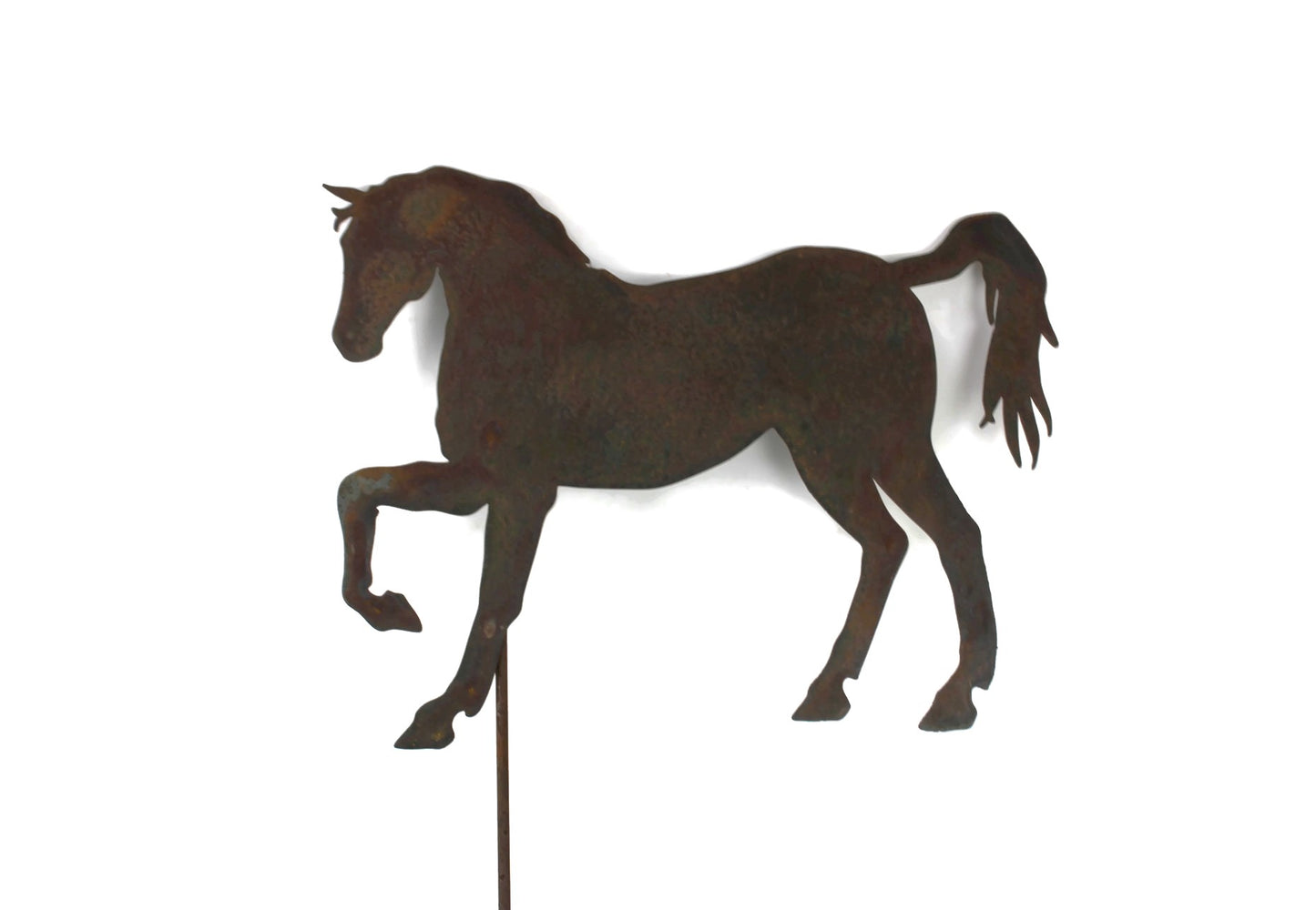 Horse Metal Garden Stake 21 to 28 Inches Tall