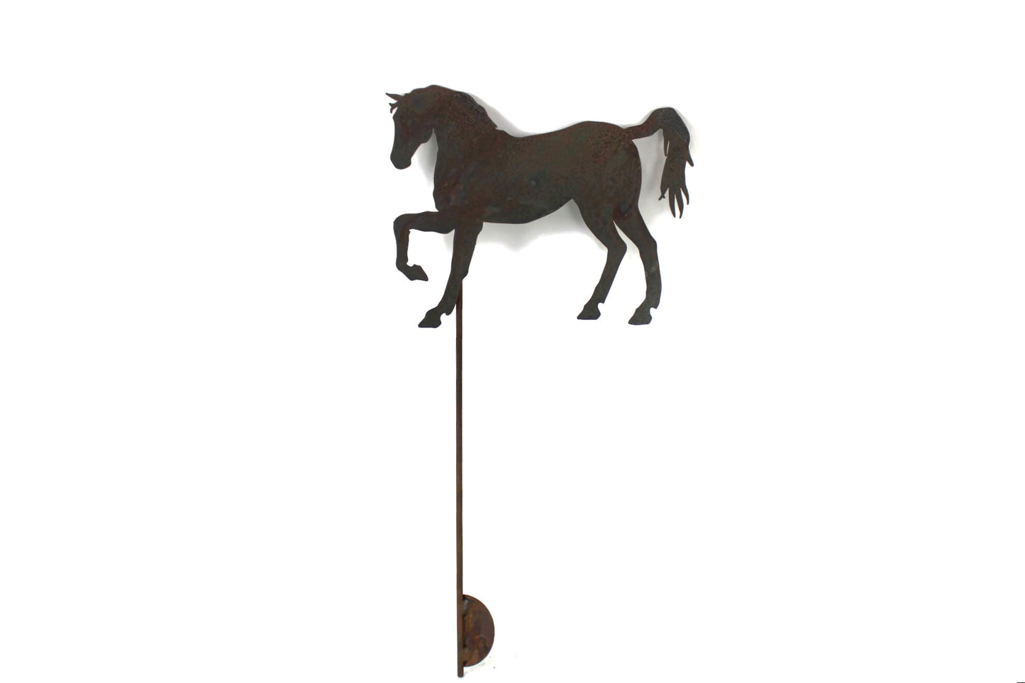 Horse Metal Garden Stake 21 to 28 Inches Tall
