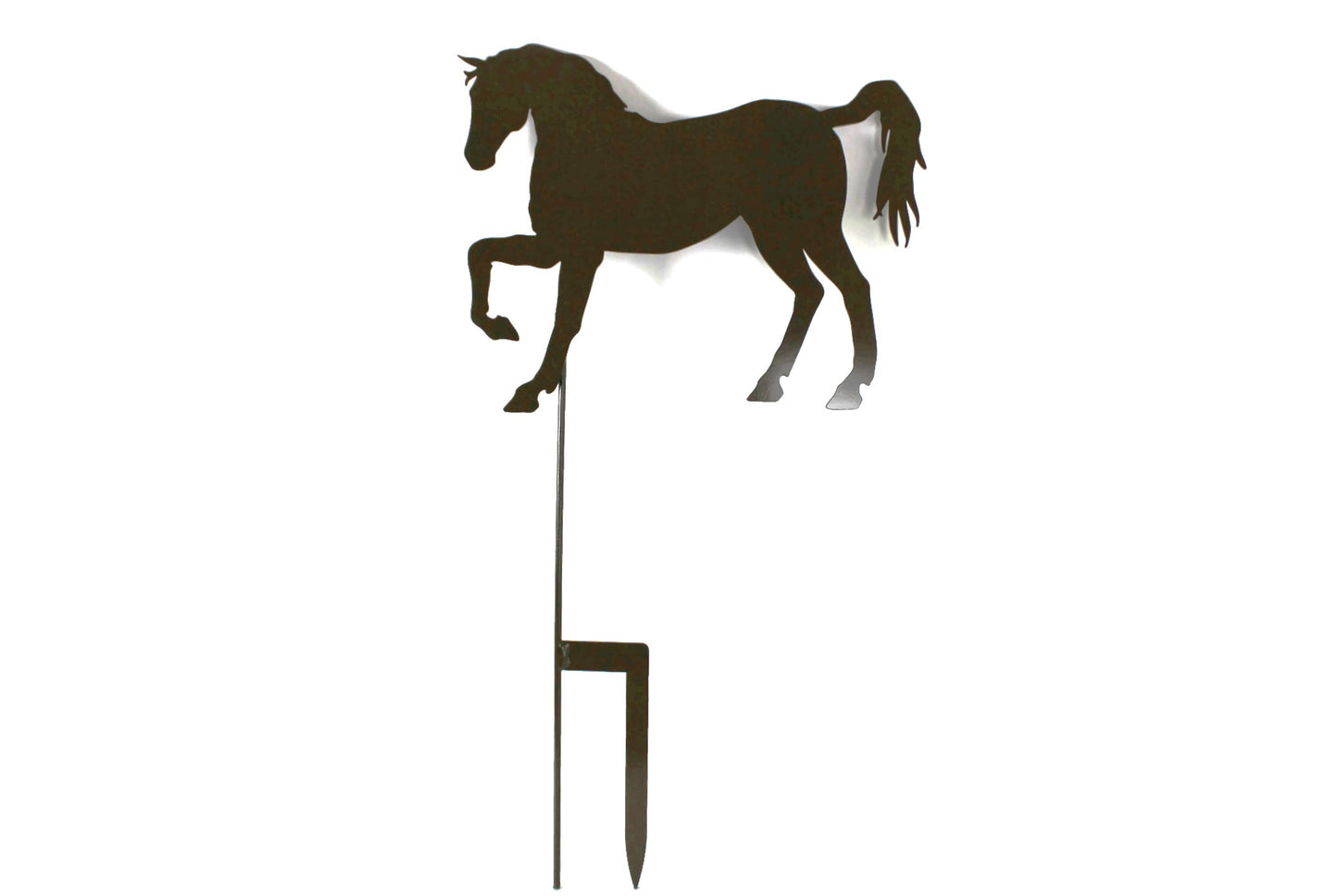 Horse Metal Garden Stake 21 to 28 Inches Tall