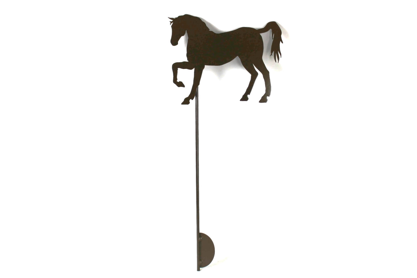 Horse Metal Garden Stake 21 to 28 Inches Tall