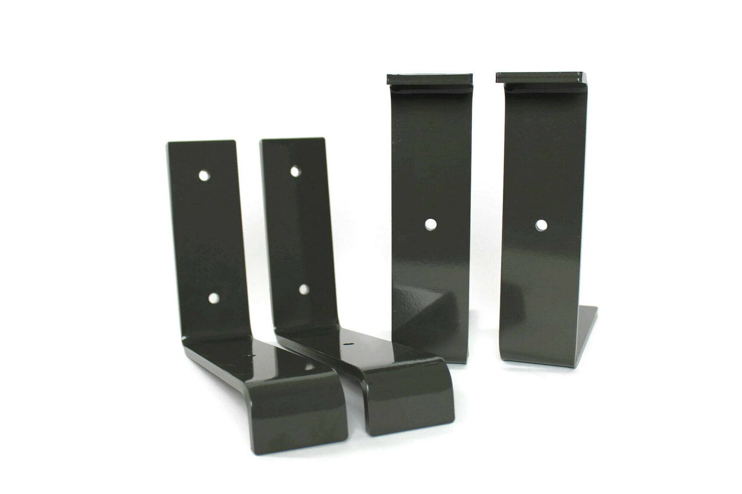 Metal Z Shelf Bracket with Lip 6x7.5" bracket -- Sets of 2 or 4 Heavy Duty