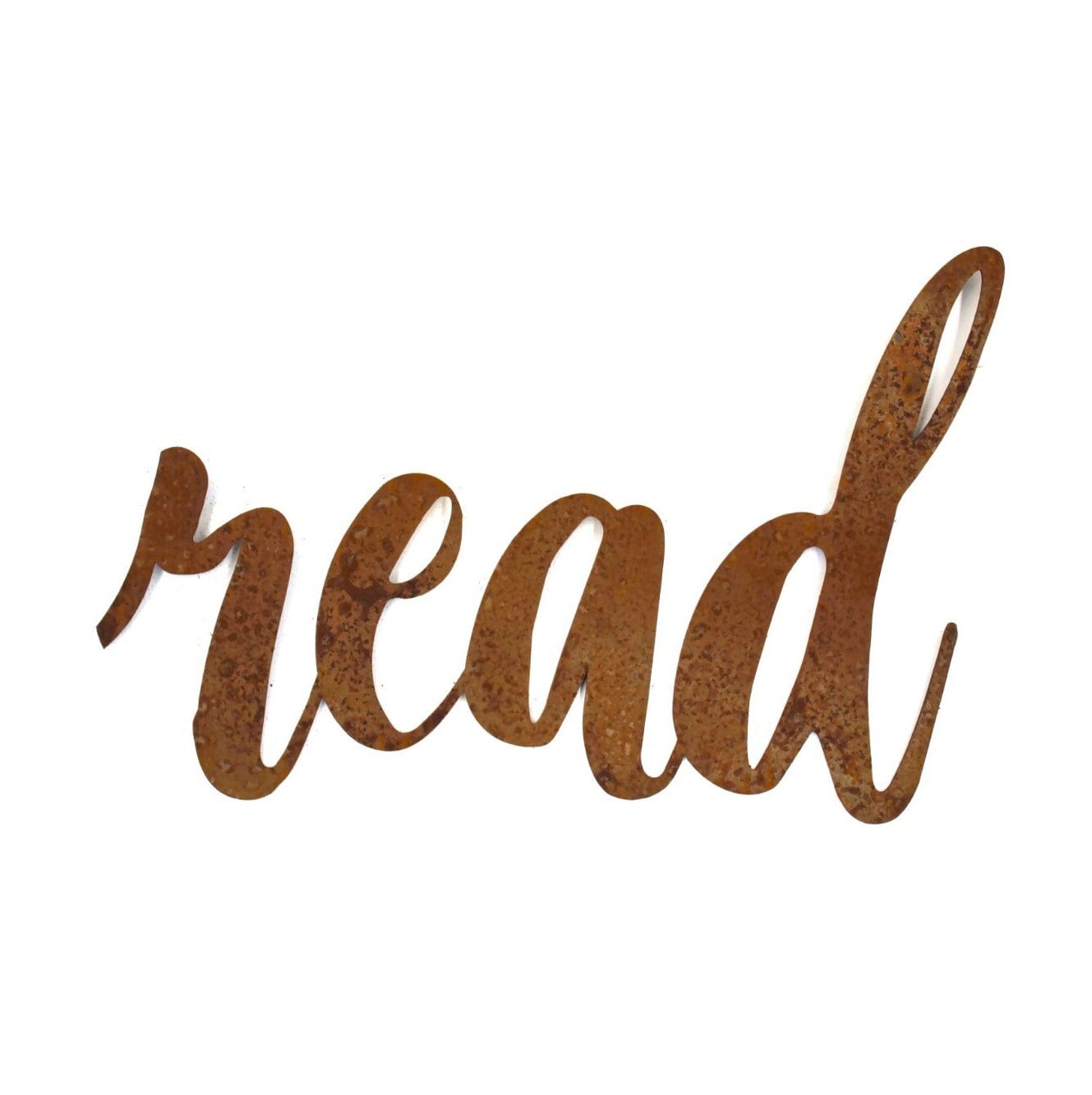 read metal script word sign in rust