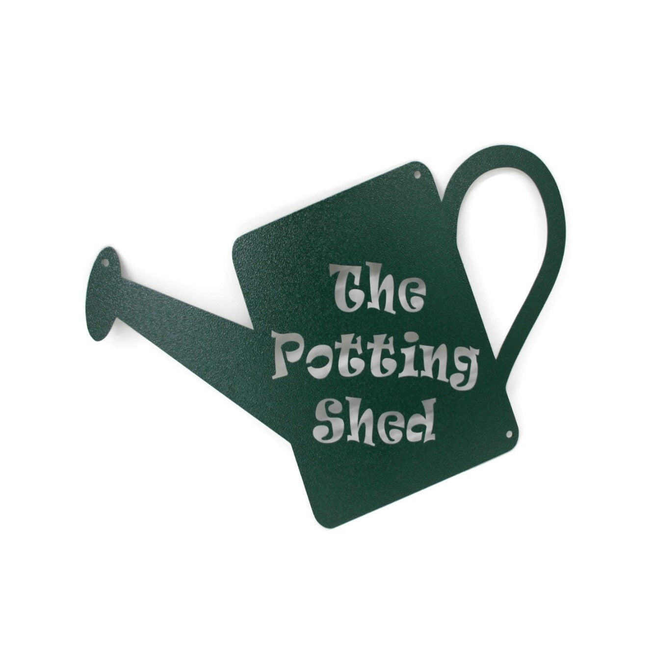 The Potting Shed Metal Sign 11.25 Inches Tall