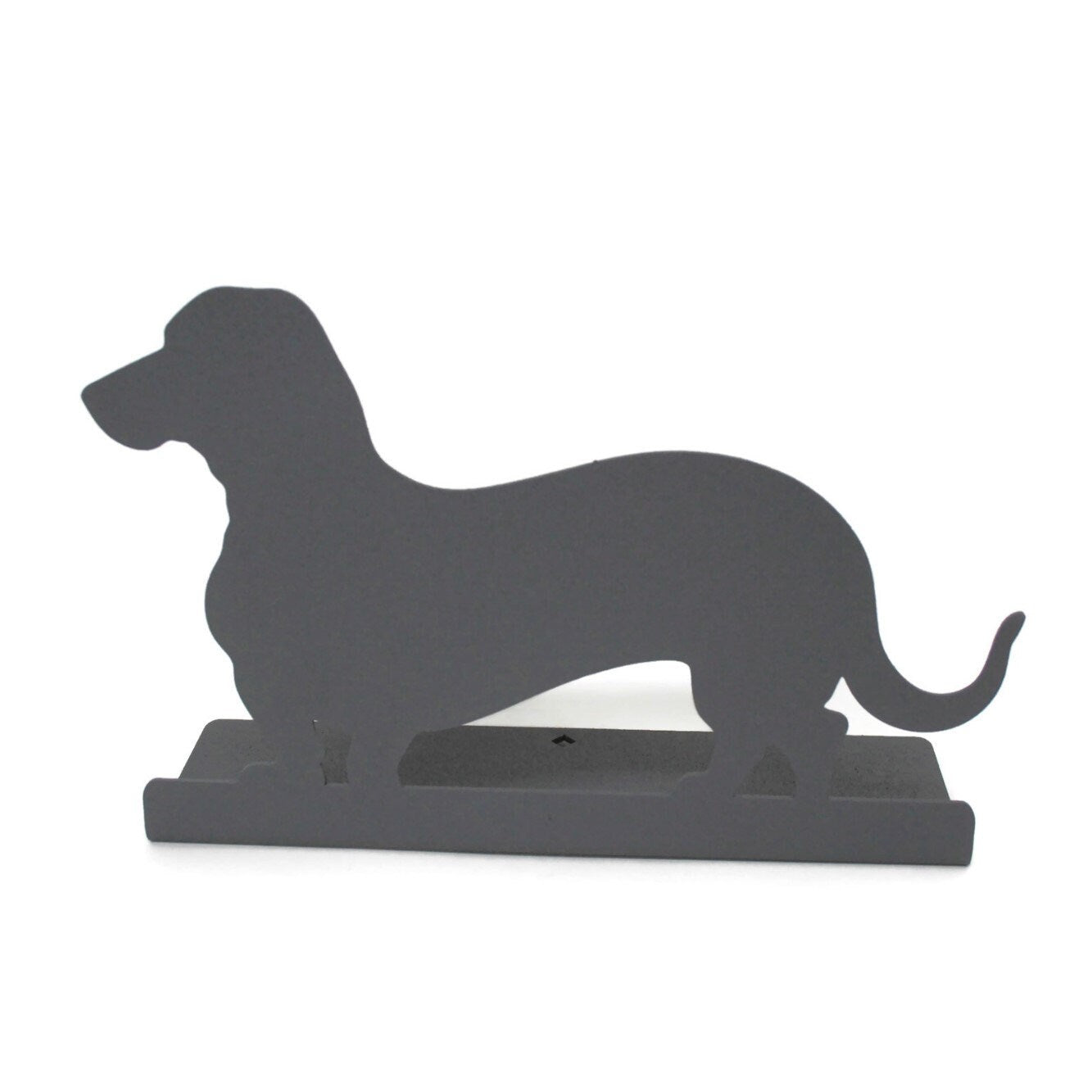 Wiener Dog Dachshund Tabletop Metal Home Decor 10.75 Inches Wide
