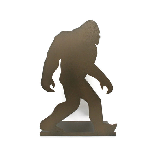 Bronze powder coat sasquatch metal tabletop stand