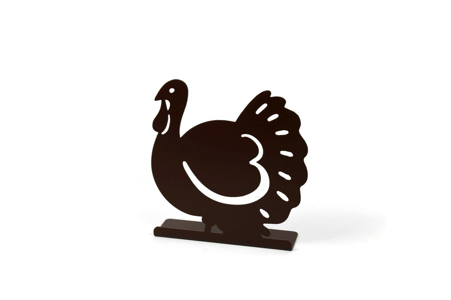 Thanksgiving Turkey Stand Magnet Sign Board Photo Holder 8 Inches Tall
