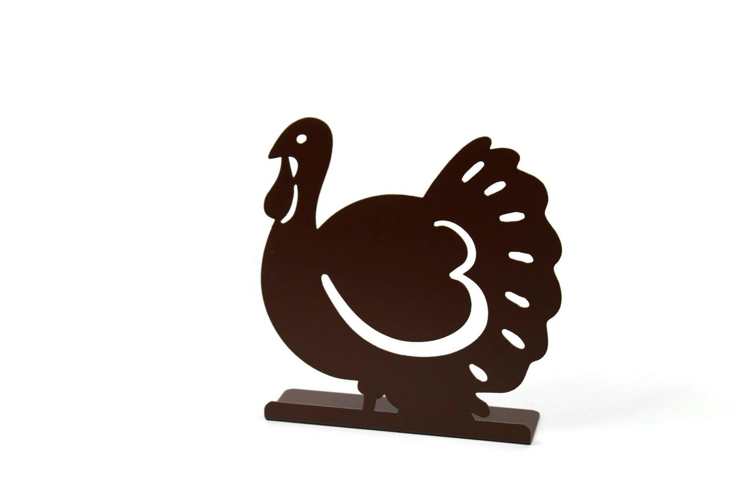 Thanksgiving Turkey Stand Magnet Sign Board Photo Holder 8 Inches Tall