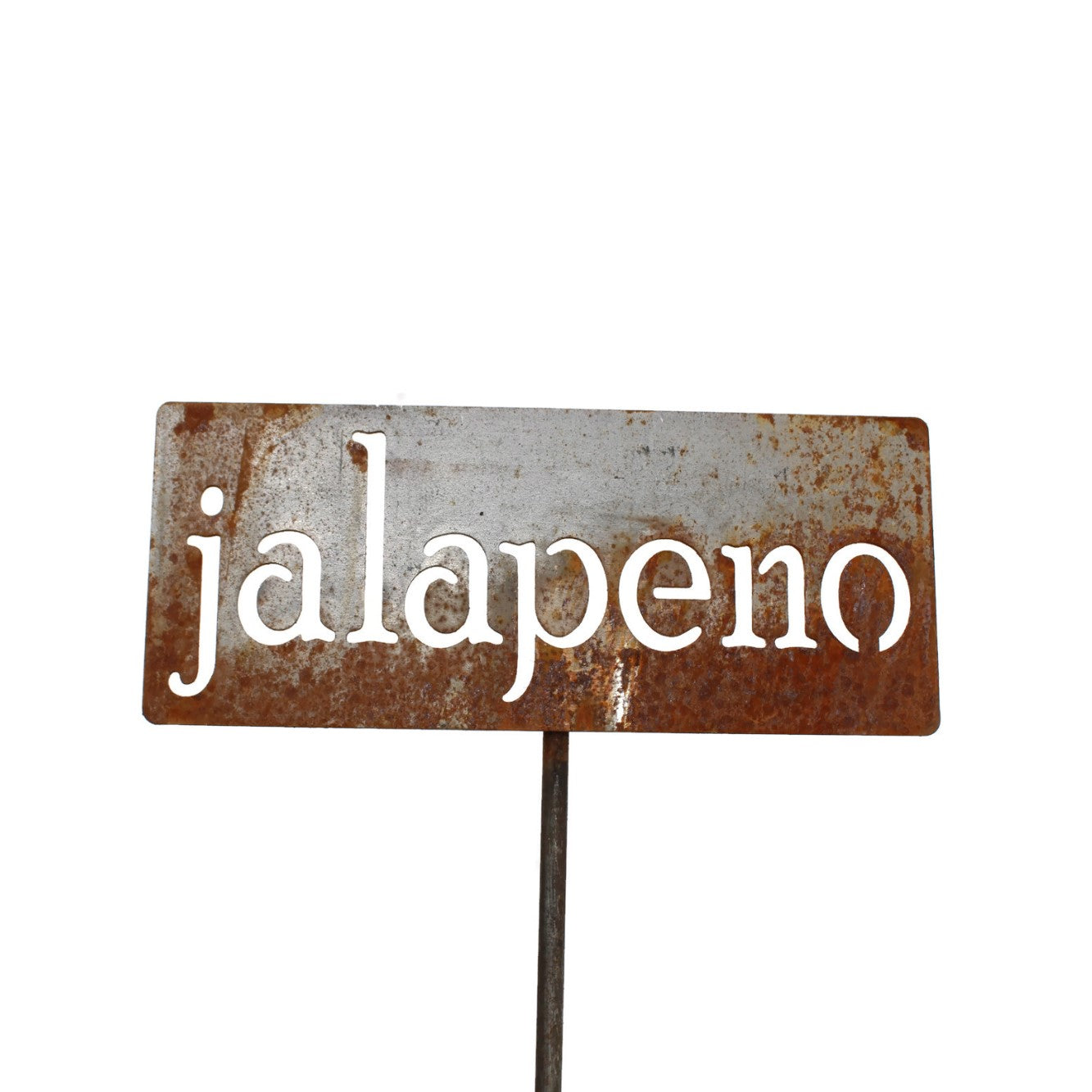 Classic Metal Garden Markers H through P for Herbs, Vegetables, Flowers and Other Plants