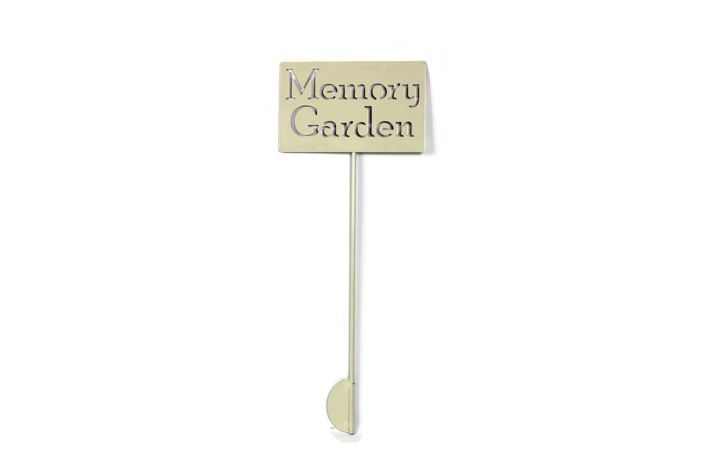 Memory Garden Metal Stake Sign 20 to 48 Inches Tall