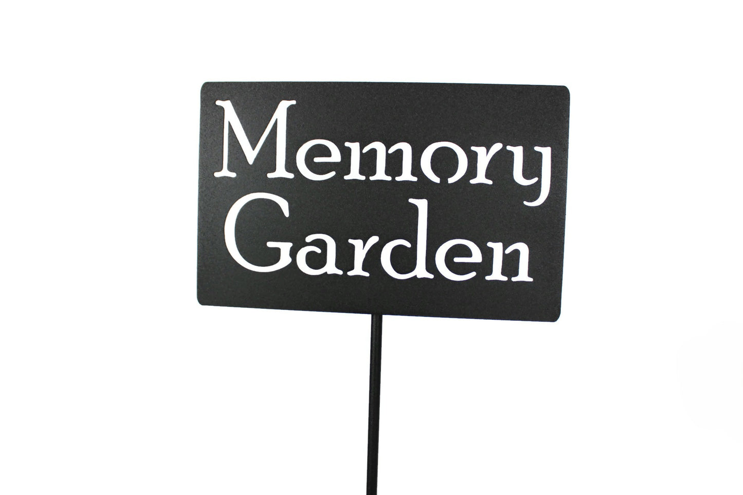 Memory Garden Metal Stake Sign 20 to 48 Inches Tall