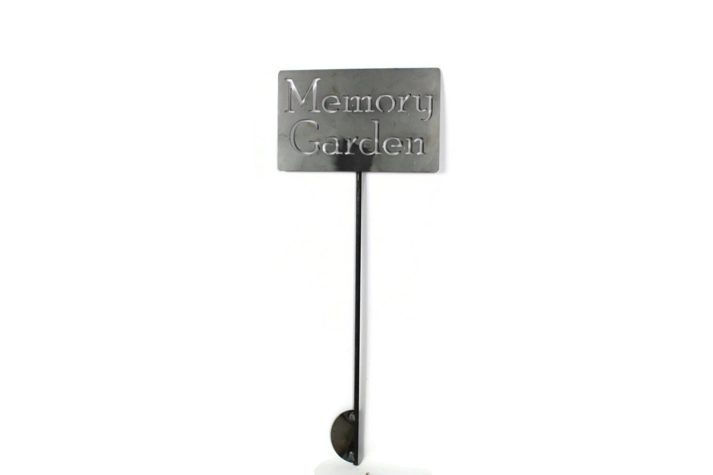 Memory Garden Metal Stake Sign 20 to 48 Inches Tall