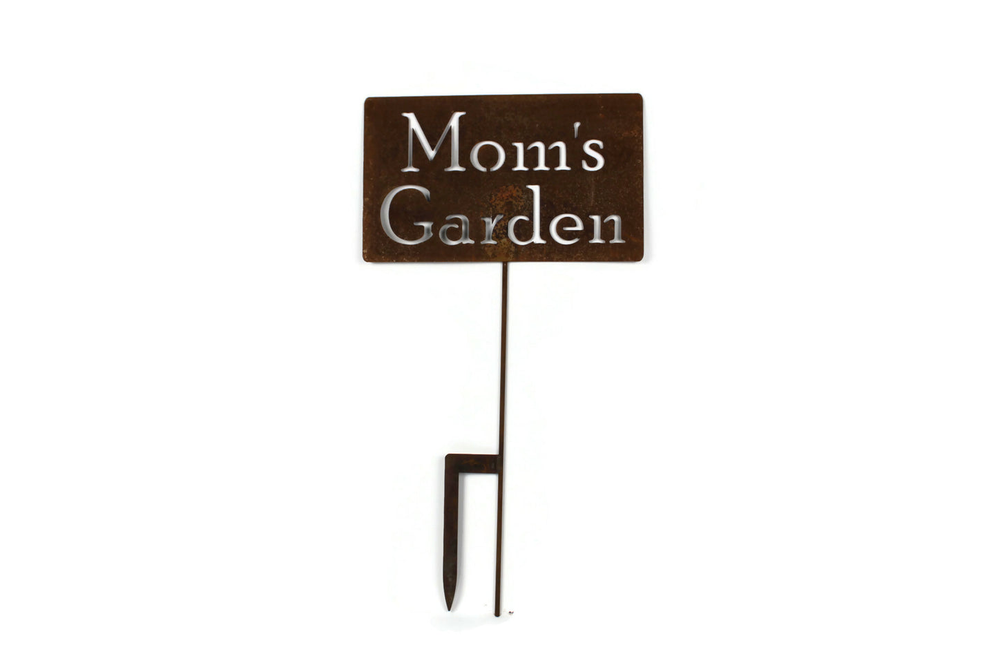 Mom's Garden Metal Yard Stake Marker 20 to 48 Inches Tall