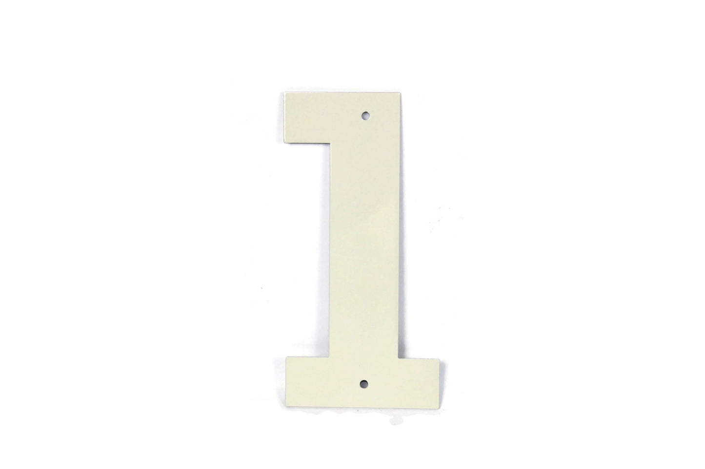 Metal Letters and Numbers Blocky Square Font 8" Tall Powder Coated