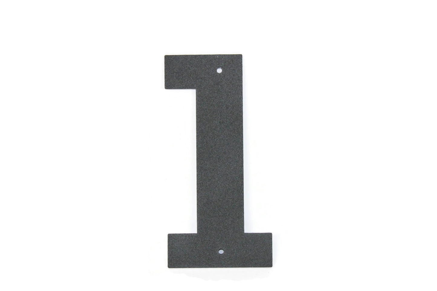 Metal Letters and Numbers Blocky Square Font 8" Tall Powder Coated