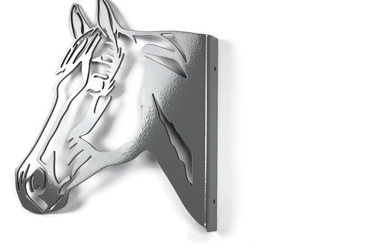 Peek a Boo Horse Metal Sign 11 Inches Tall